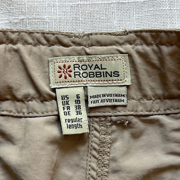 Royal Robbins Beige Convertible Pants - Picture 2 of 10